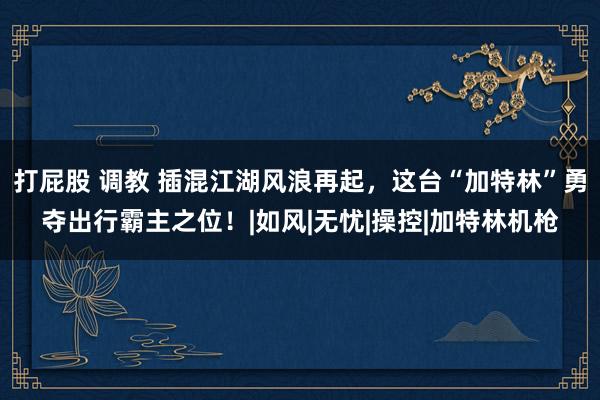 打屁股 调教 插混江湖风浪再起，这台“加特林”勇夺出行霸主之位！|如风|无忧|操控|加特林机枪